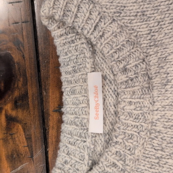 See by Chloe lace sleeve sweater - Picture 5 of 11